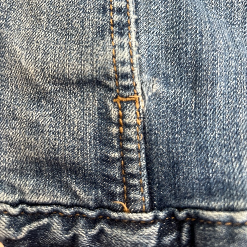 Liz Claiborne Denim blue Womens Jacket X Large Button Front Pockets - Picture 9 of 9